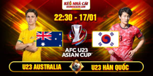 Soi Kèo U23 Australia Vs U23 Hàn Quốc 22h30 17/01 - U23 Châu Á